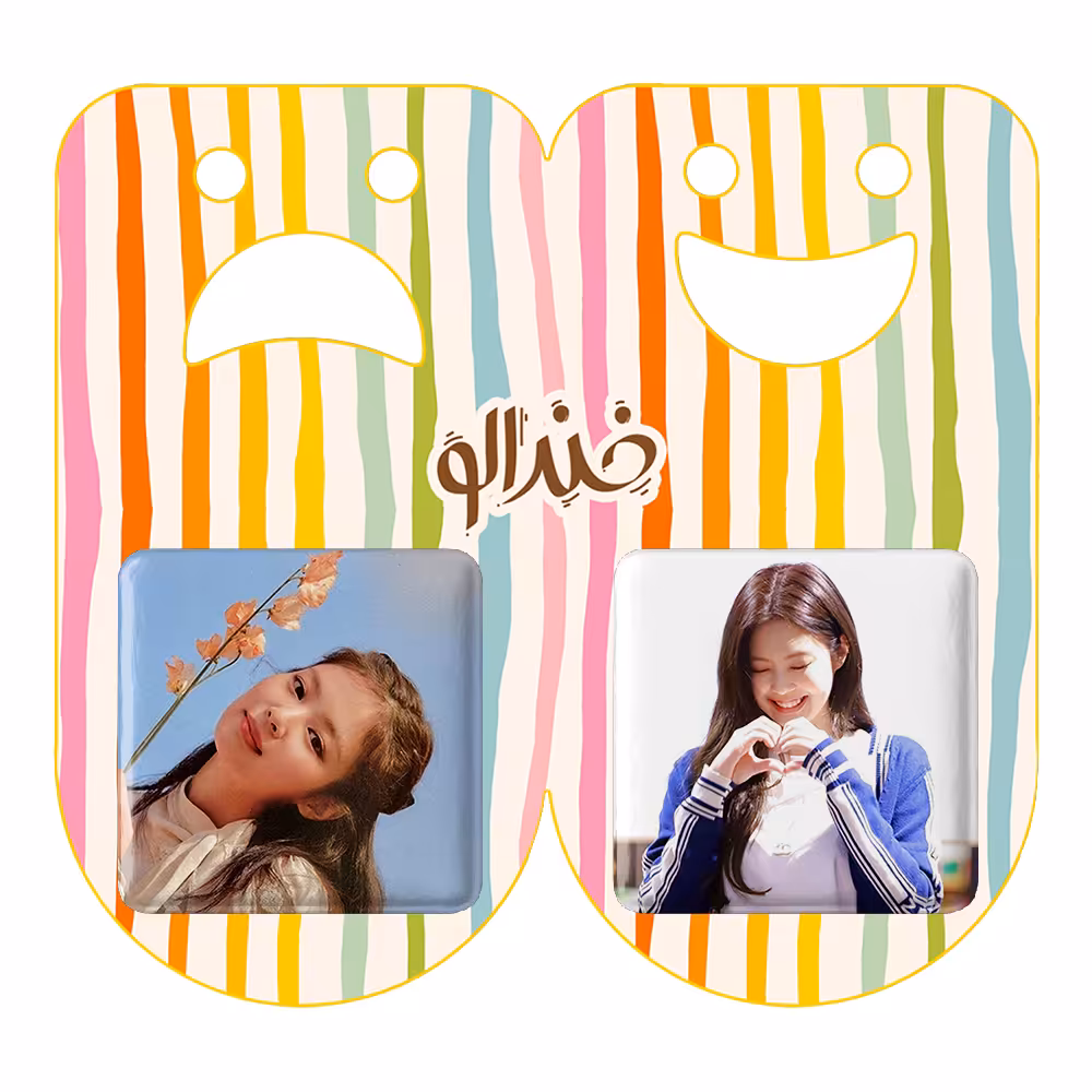 پیکسل خندالو مدل جنی گروه موسیقی بلک پینک کد 35703571 مجموعه 2 عددی