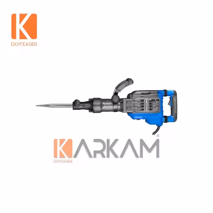 چکش تخريب 17 کيلويی 1700 وات 75 ژول گريسی 2547 نوا