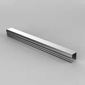 پروفیل دستگیره کمدی سارو  مدل  WB-021                     سایز 3 متری   نقره ای