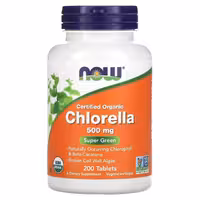 کلرلا گرین سوپرفود ارگانیک 200 کپسول NOW