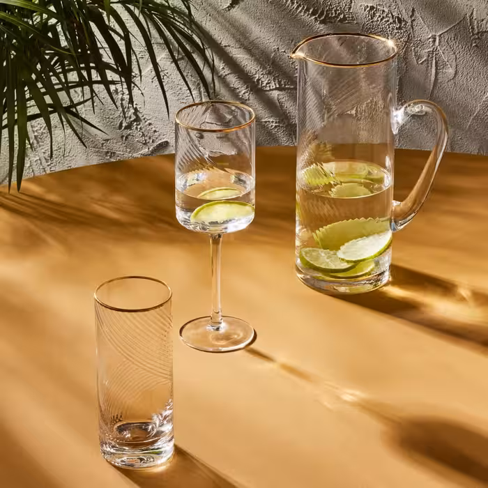 سرویس پارچ و لیوان 12 نفره 25 پارچه برند کاراجا ترکیه مدل Ares