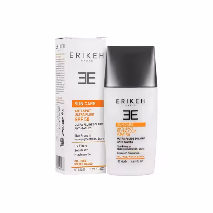 کرم ضد آفتاب و ضد لک بی رنگ SPF50 اریکه | 50 میل
