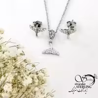 نیمست نقره پری دریایی با نقره ایتالیا کد 20358