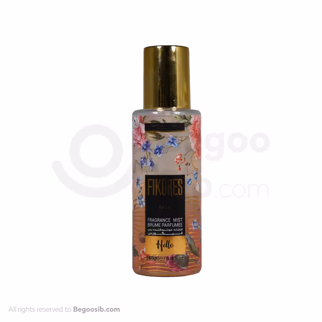 بادی اسپلش زنانه فیکورس مدل Hello -حجم 250 میلی لیتری