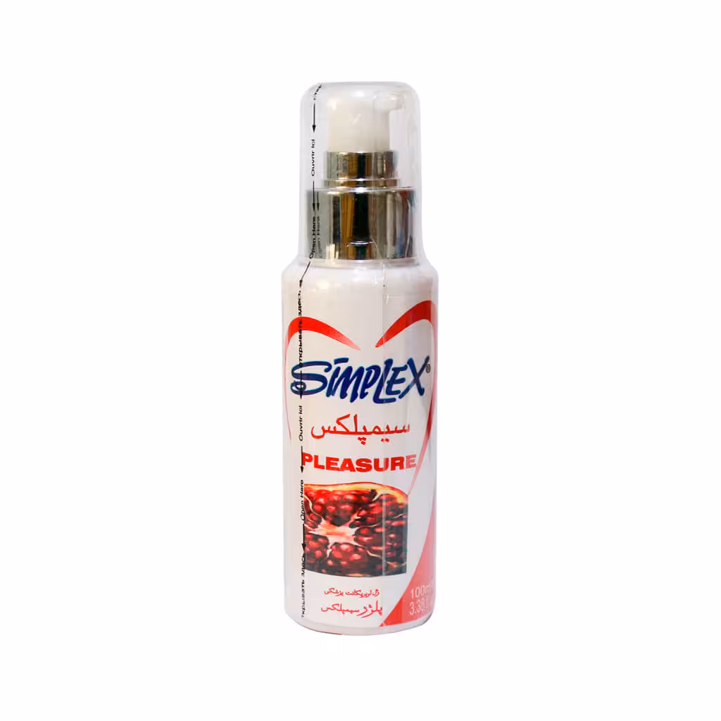 ژل لوبریکانت سیمپلکس مدل Pleasure حجم 100 میلی‌لیتر  | Simplex Pleasure Lubricant Gel
