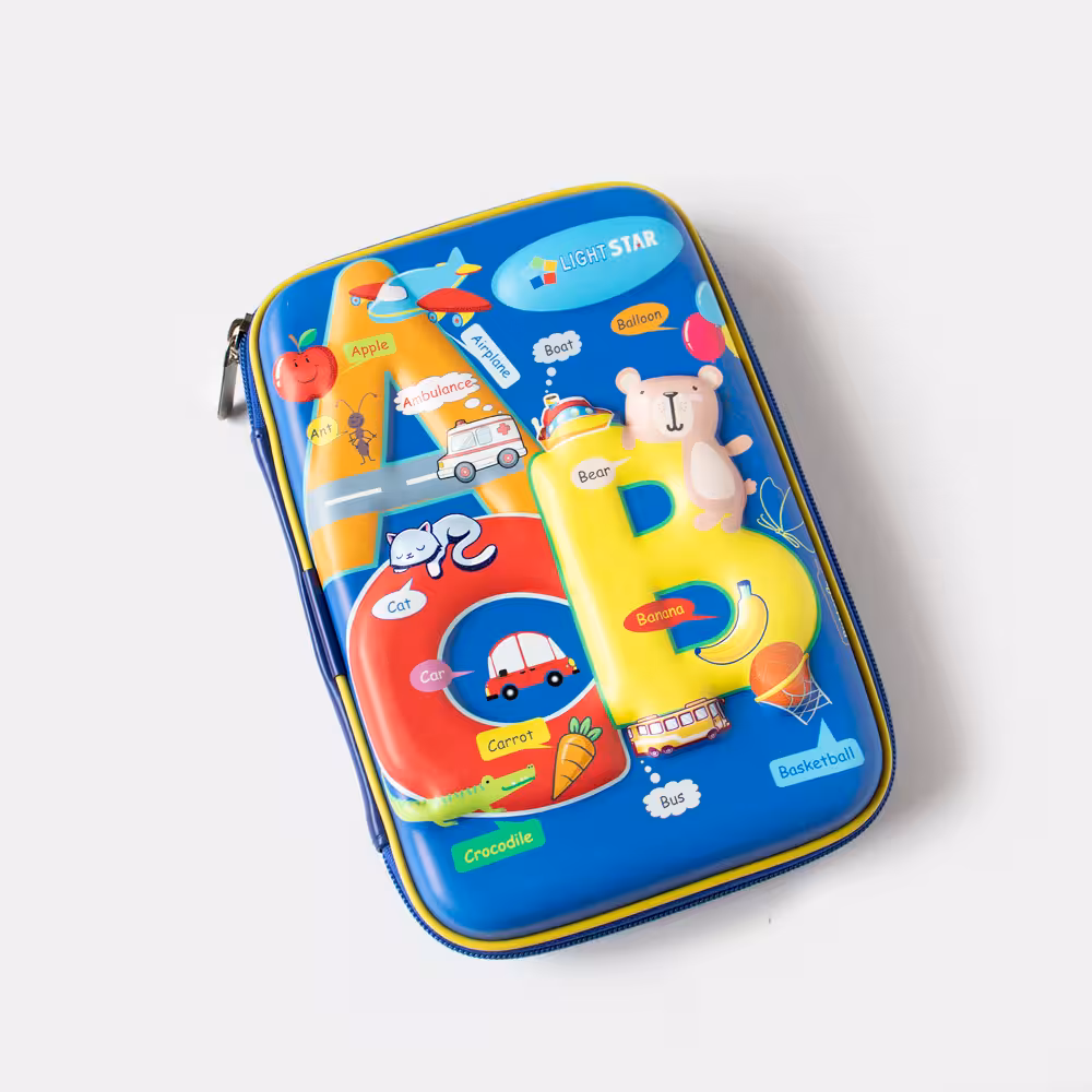 جامدادی حروف الفبا سورمه ای