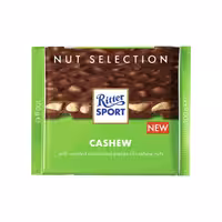 شکلات ریتر اسپرت با بادام هندی نمکی – 100 گرم