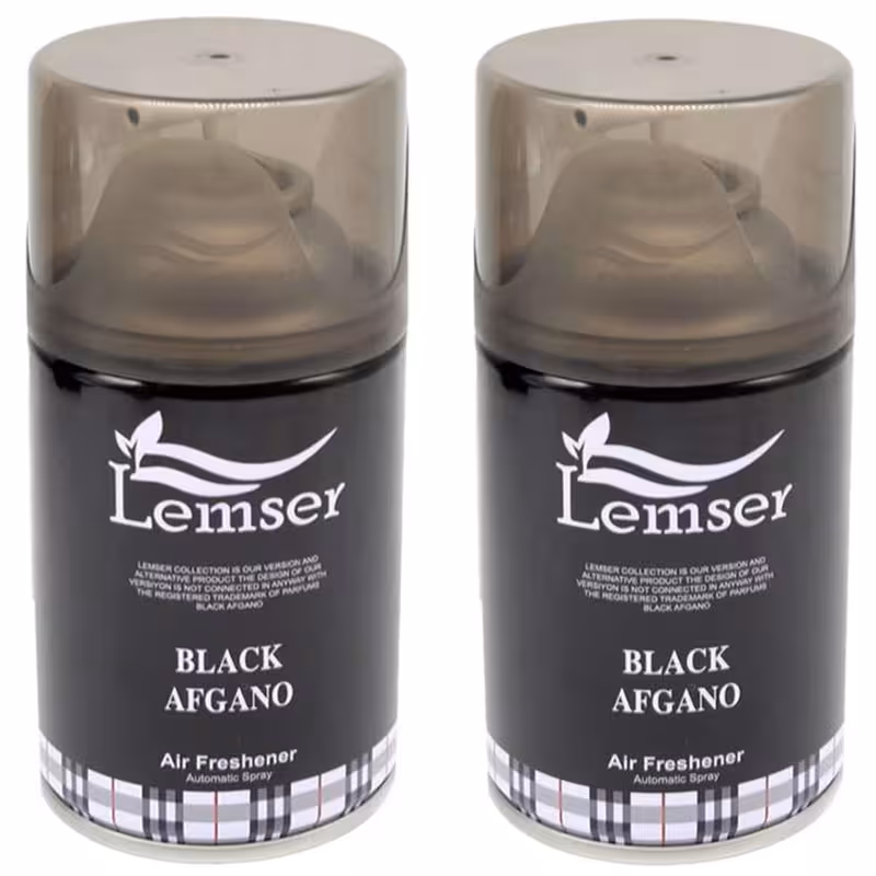 اسپری خوشبوکننده هوا لمسر مدل بلک افغان حجم 250 میلی لیتر مجموعه 2 عددی | کالا مکس