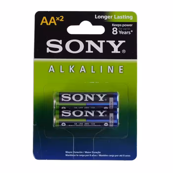 باتری قلمی آلکالاین سونی 2 عددی