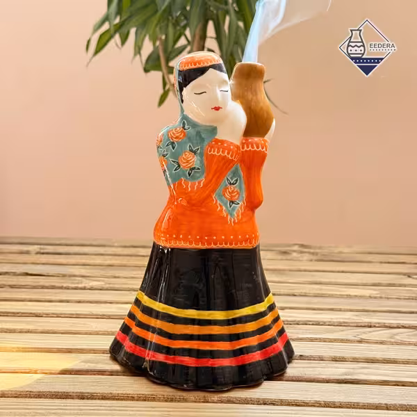 عودسوز و مجسمه خانم شمالی طرح یک