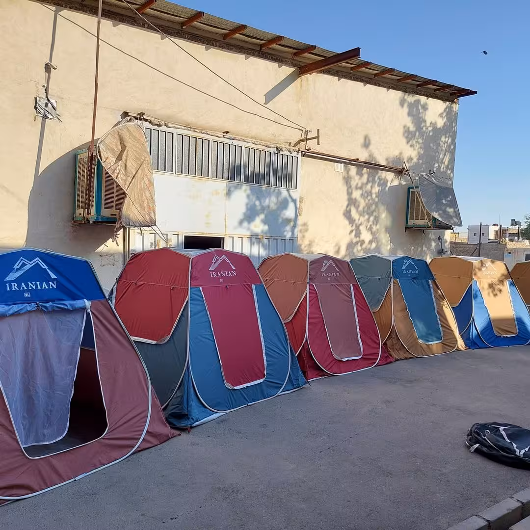 تولید چادرهای اسکلتی