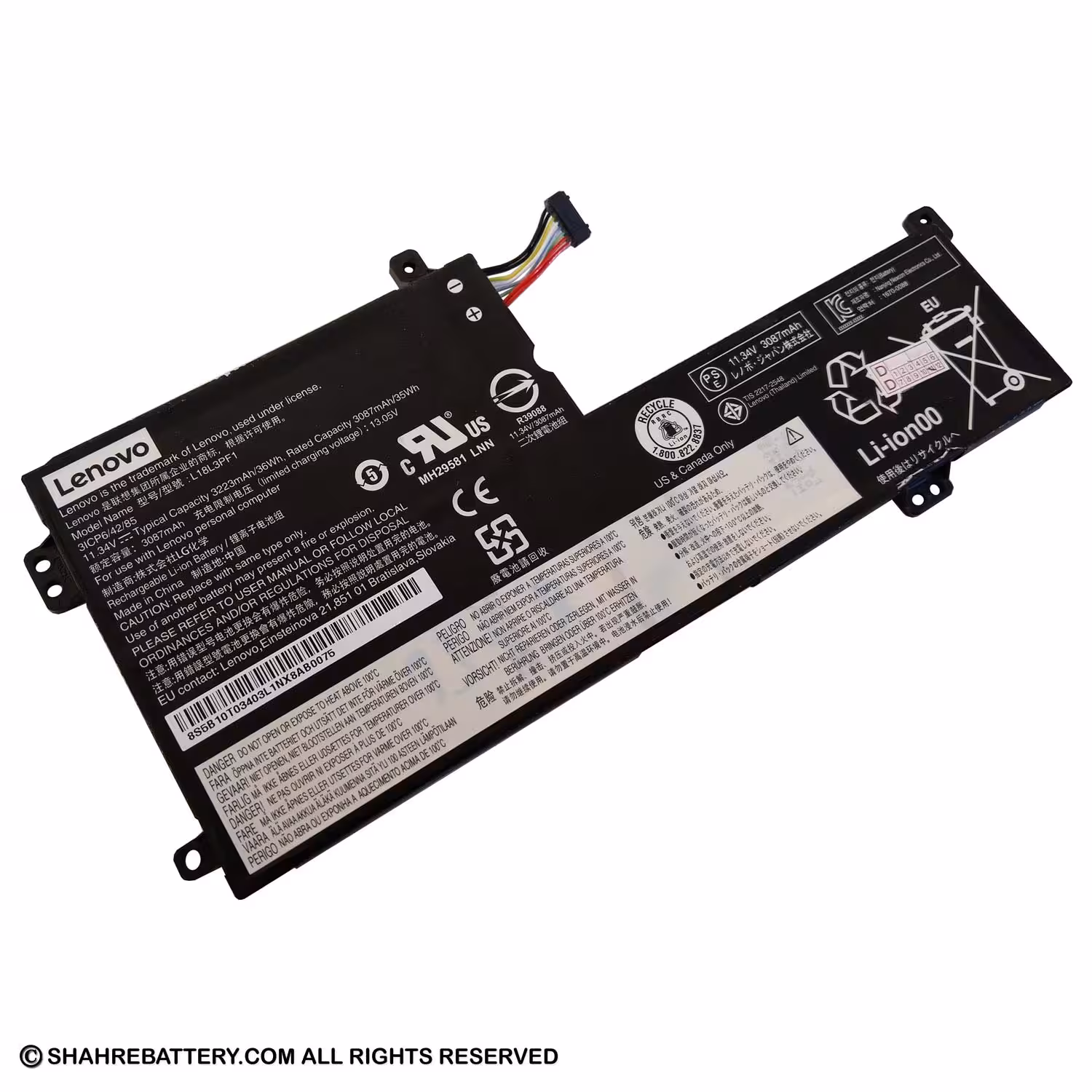باتری اورجینال لپ تاپ لنوو Lenovo IdeaPad L340 V340 L18M3PF2