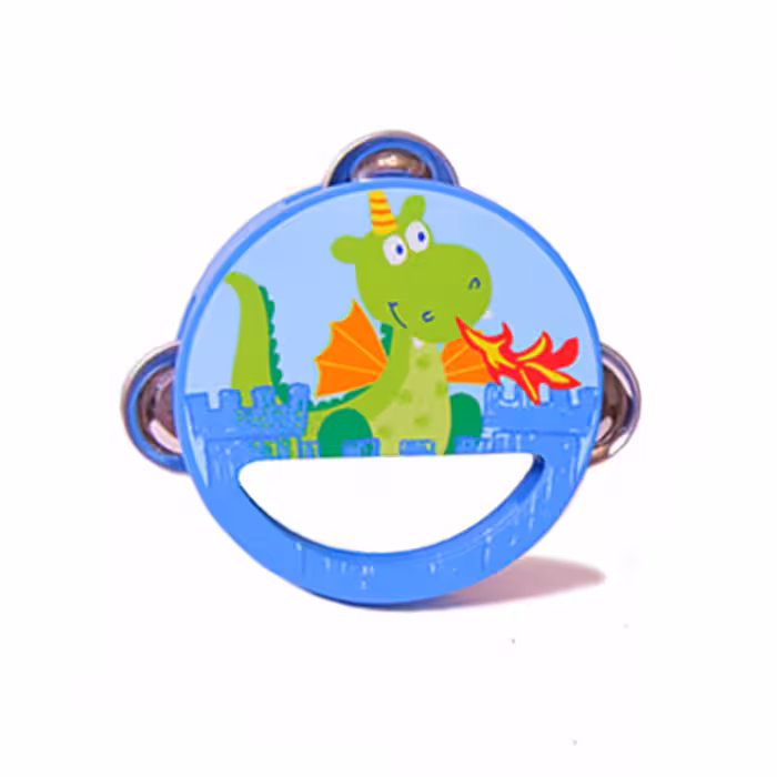 دایره زنگی چوبی پیکاردو طرح اژدها