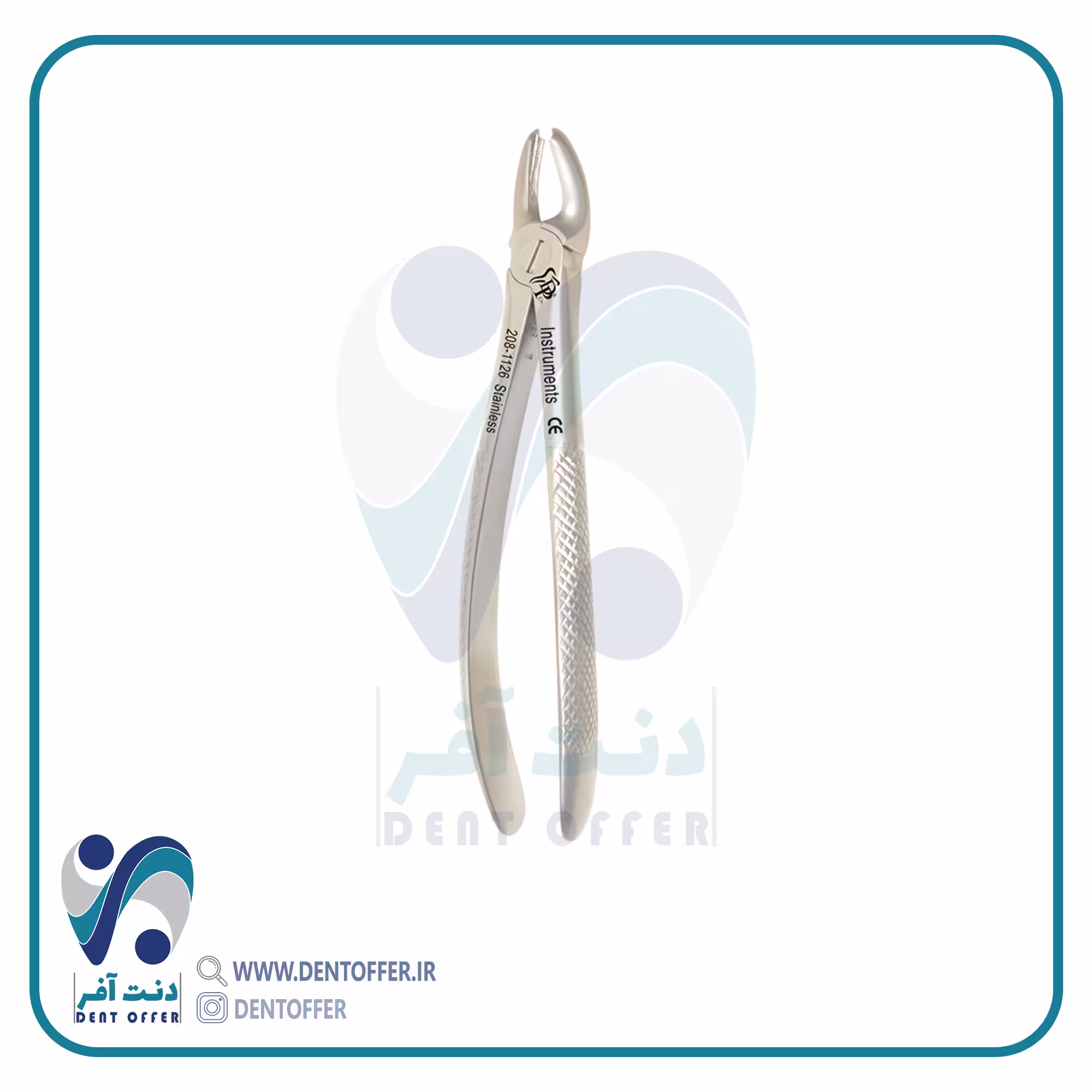 فورسپس مولر بالا چپ و راست برند دنا پویا