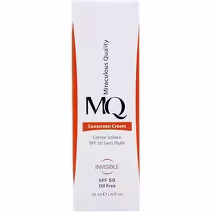 کرم ضدآفتاب فاقد چربی بی رنگ SPF 50 ام کیو 55 میل