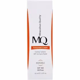 کرم ضدآفتاب فاقد چربی بی رنگ SPF 50 ام کیو 55 میل