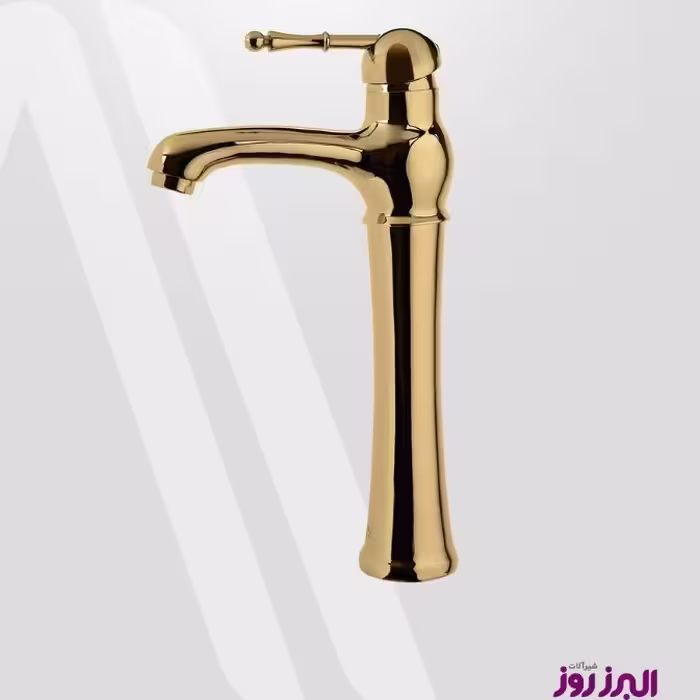 روشویی البرز روز مدل مارتین پایه بلند طلایی
