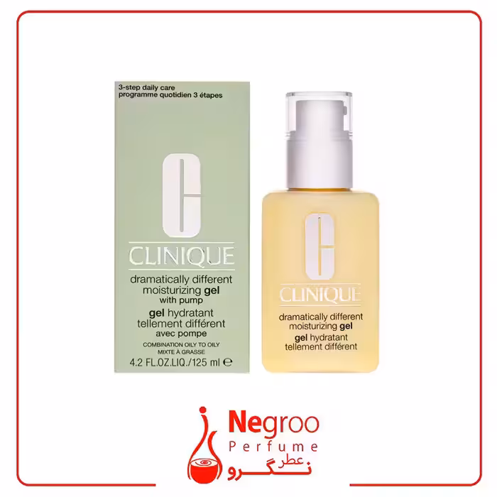 ژل آبرسان دراماتیکالی دیفرنت کلینیک حجم 125