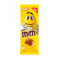 شکلات تابلت بادام زمینی ام اند ام (160 گرم) m&m