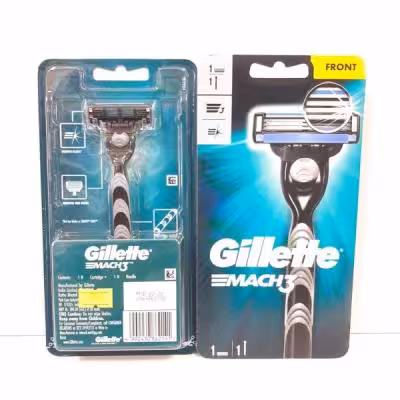 دسته تیغ MACH3 یک دسته و 1 یدک ( ژیلت )