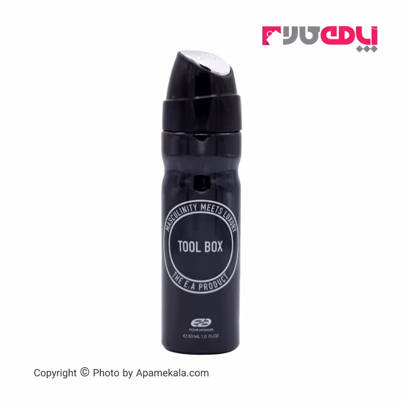 اسپری خوشبو کننده مردانه امپر مدل تول باکس tool box حجم 30 میل