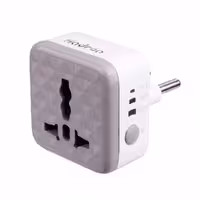 تبدیل 3 به 2 تایمردار برند Hadron مدل P103-سفید