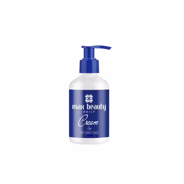 کرم روزانه دست و صورت و بدن پمپی مکس بیوتی 400 میلی لیتر | Max Beauty Daily Hand And Face And Body Cream 400ml