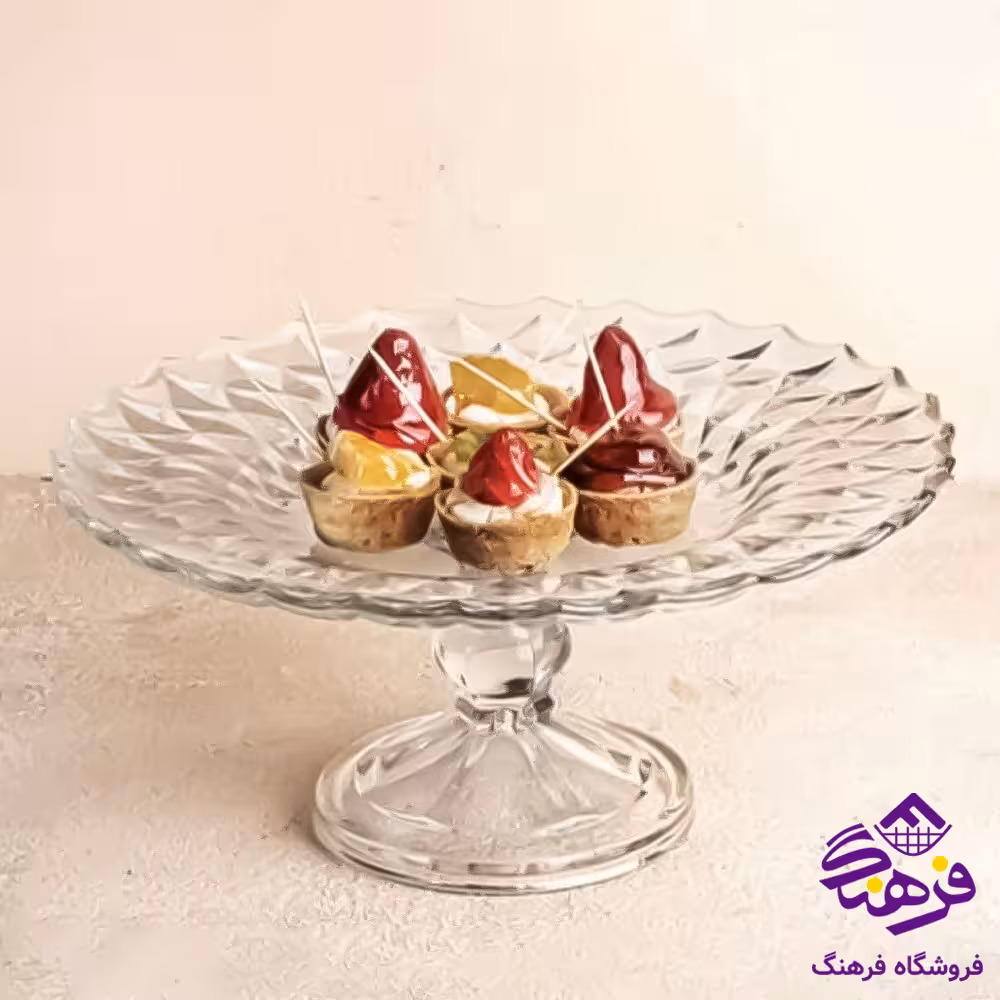 قاب شيريني اميتيس پايه دار کادو کاوه 2دک