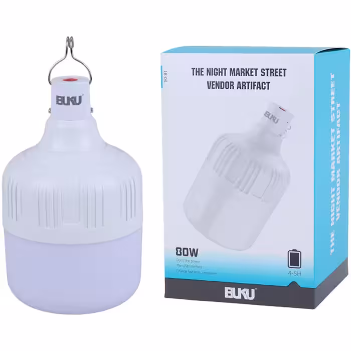 لامپ شارژی 80 وات بوکو LB-04