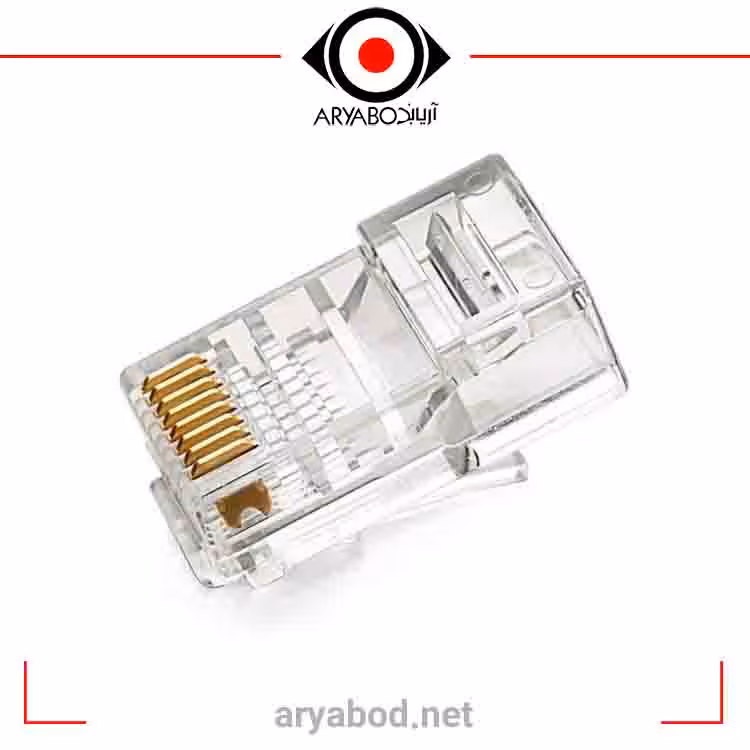 سوکت شبکه RJ45 CAT6 UTP امپ