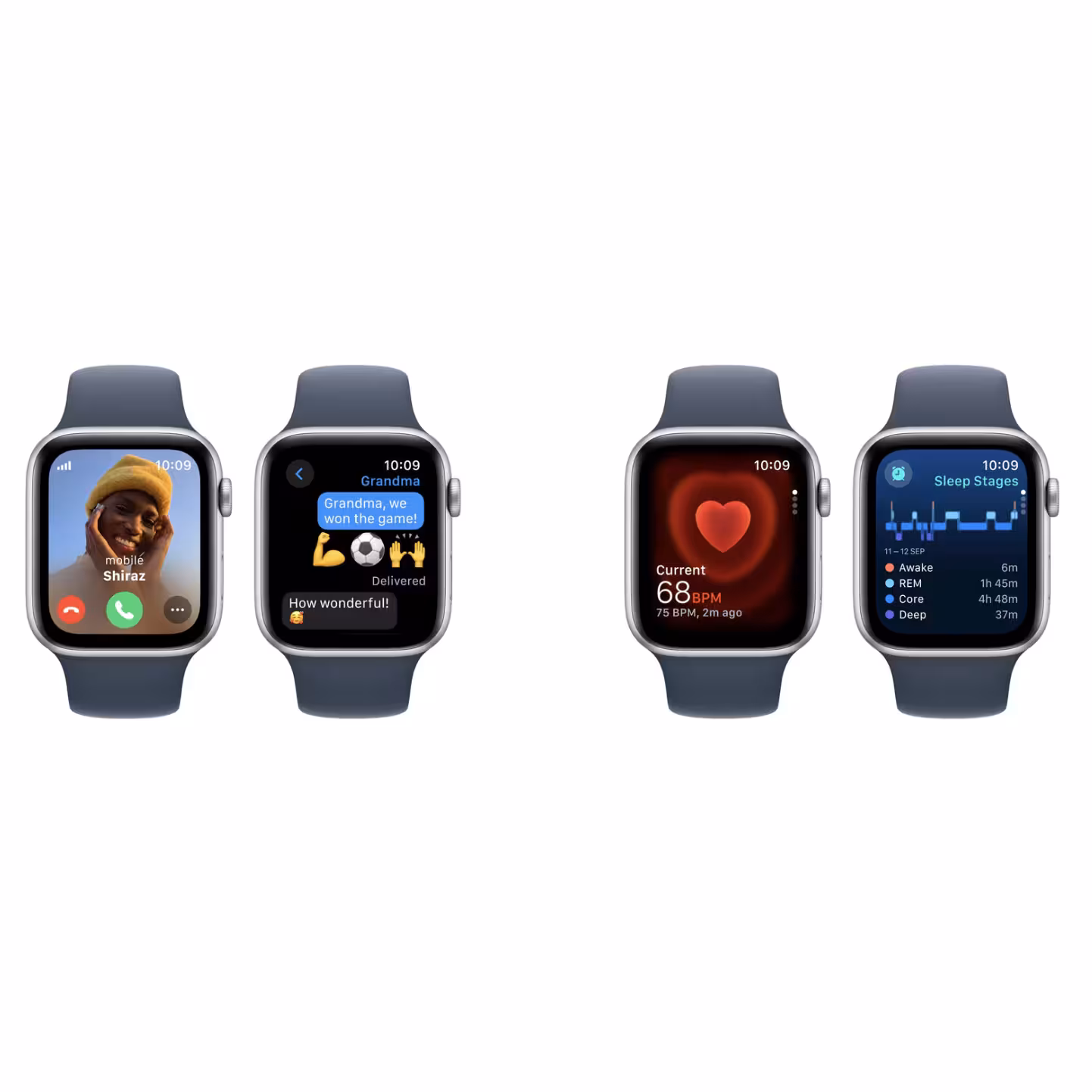 ساعت هوشمند اپل مدل SE9 2023 Aluminum Case 40mm