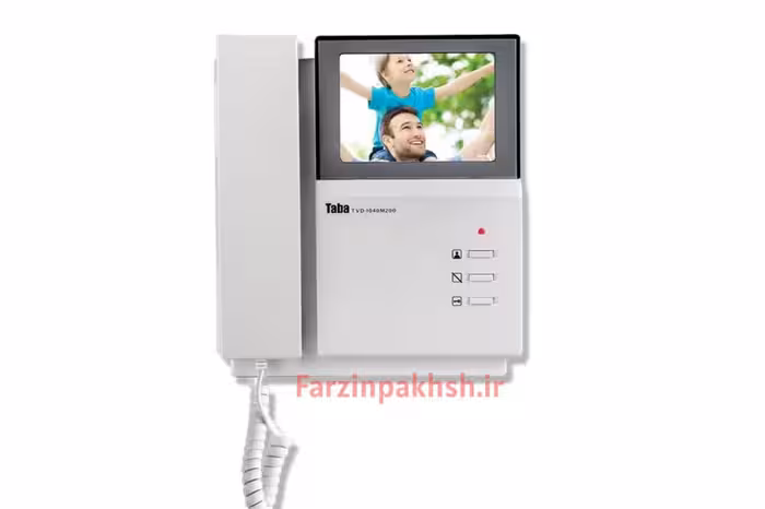 مانیتور آیفون تصویری 4.3 اینچ حافظه‌دار تابا مدل TVD-1040