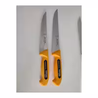 ست 2 عددی چاقوی قصابی 18 و 21 سانتیمتری زولینگن آلمان زرد