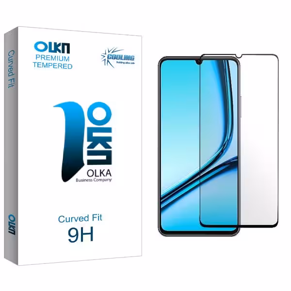 محافظ صفحه نمایش شیشه ای کولینگ مدل Olka مناسب برای گوشی موبایل ریلمی Note 50