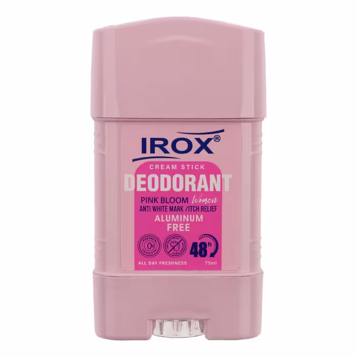 دئودورانت زنانه ایروکس مدل PINK BLOOM حجم 75 میلی لیتر(انقضا1406/10)