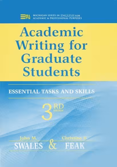 کتاب Academic Writing for Graduate Students
