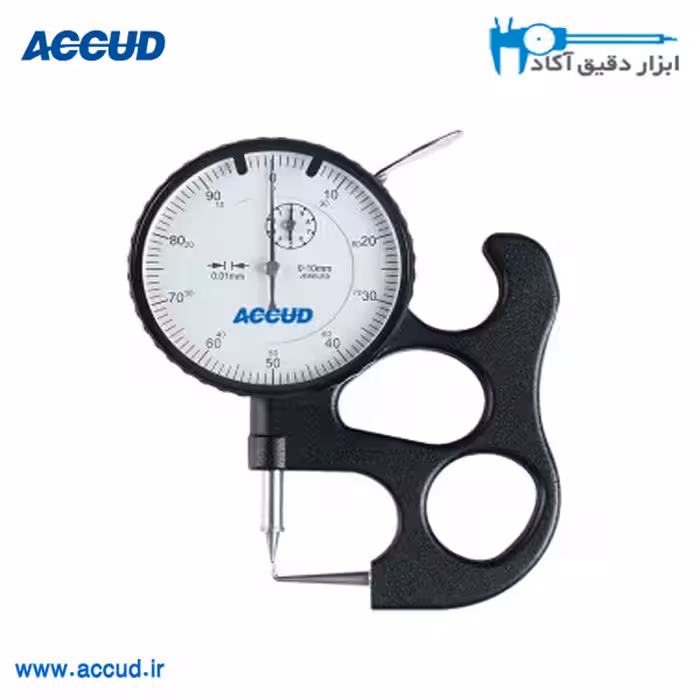 ضخامت سنج (سوزنی) مخصوص لوله 10-0 میلی متر Accud (آکاد) 464-010-11