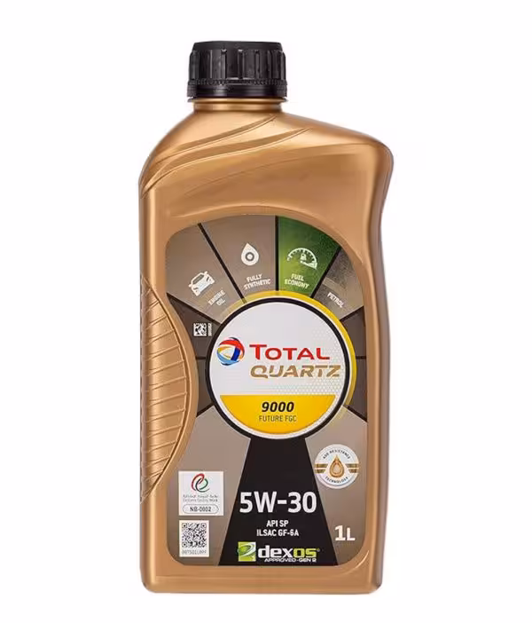 روغن موتور توتال 5w30 مدل Future FGC 9000