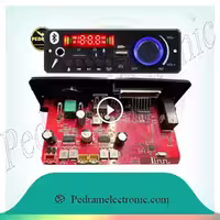 BOARD USB AMPDAR 2*80W BIG JX-X1 برديو اس بي امپلي دار بزرگ فيش ميكروفون خور ولتاژ كاري 12ولت 80وات