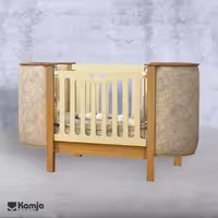 تخت نوزاد پینار با MDF برجسته