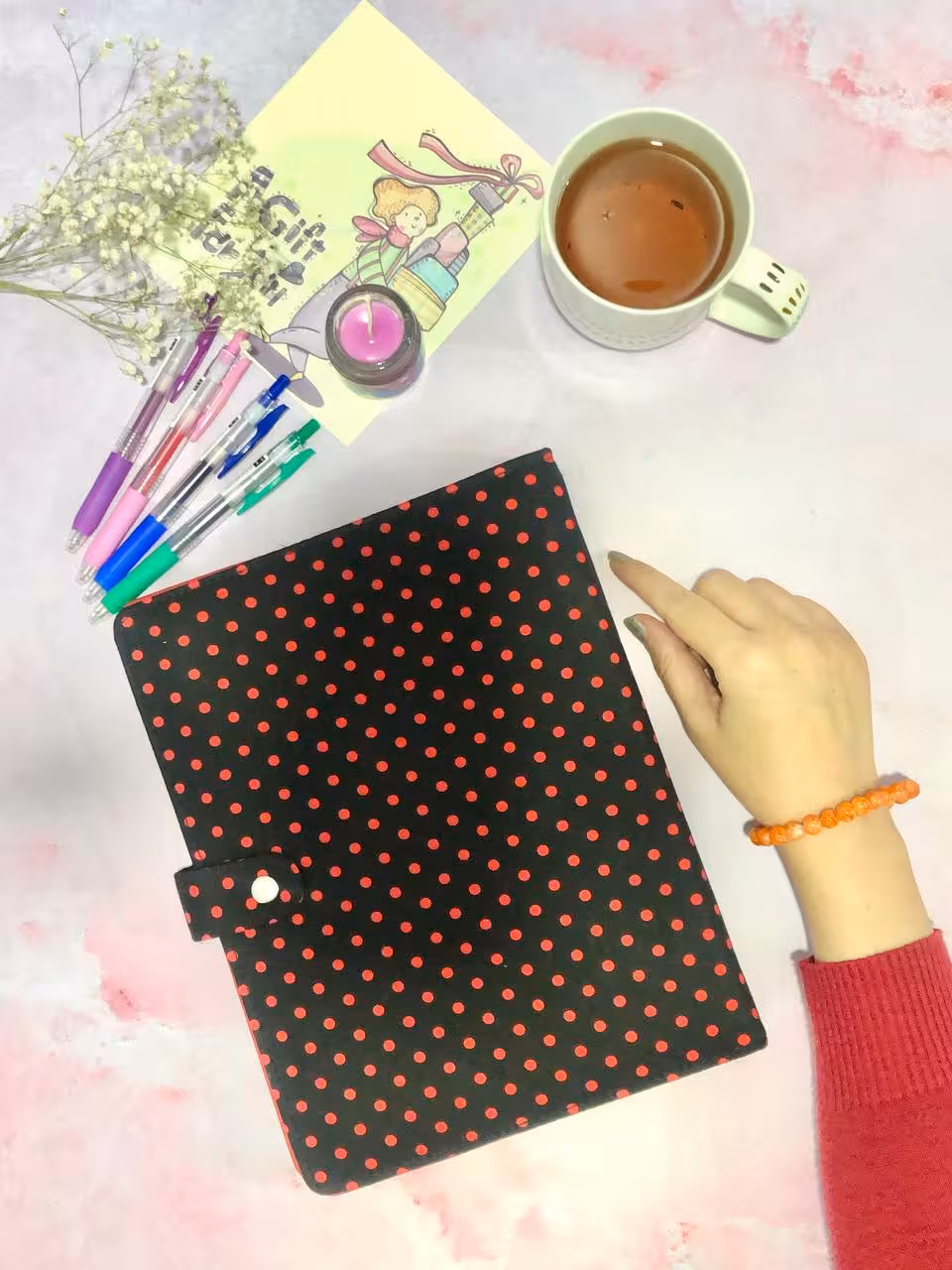 کلاسور پارچه ای 26 حلقه دایان