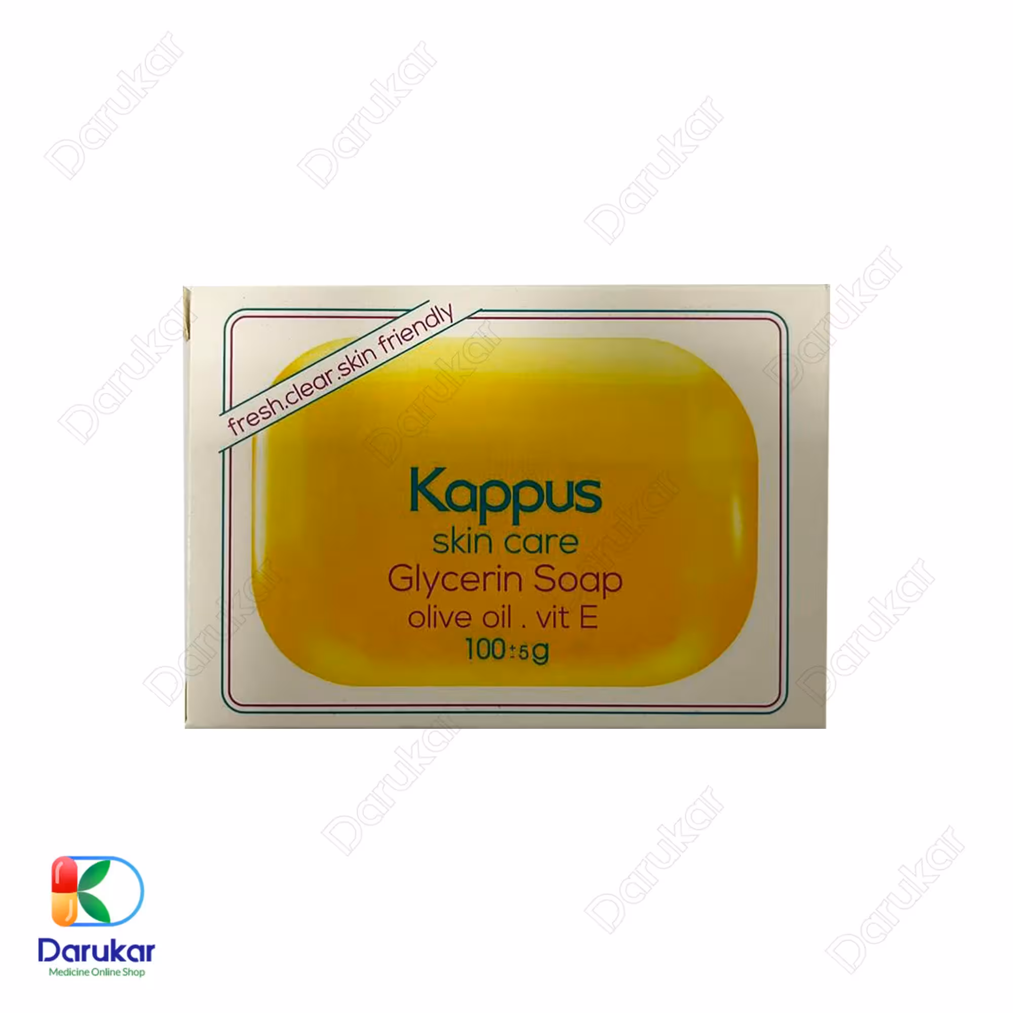 صابون گلیسیرینه شفاف کاپوس