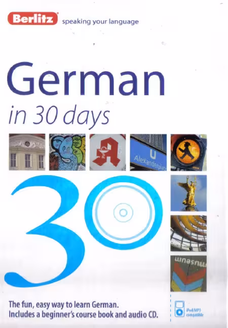 خرید و دانلود کتاب آموزش زبان آلمانی در 30 روز German in 30 Days به همراه فایل صوتی و پاسخنامه