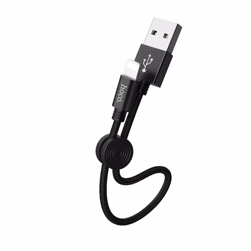 کابل تبدیل USB به لایتنینگ هوکو مدل x35 طول25 سانتیمتر