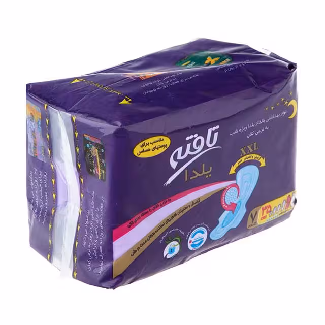نوار بهداشتی بالدار تافته مدل Yalda Night سایز خیلی خیلی بزرگ 7 عددی