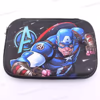 جامدادی تبلتی بزرگ کاپیتان آمریکا رنگ مشکی