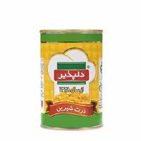 کنسرو ذرت شیرین دلپذیر 420 گرمی