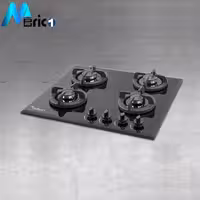 گاز رومیزی میلان کد G41 چهار شعله شیشه