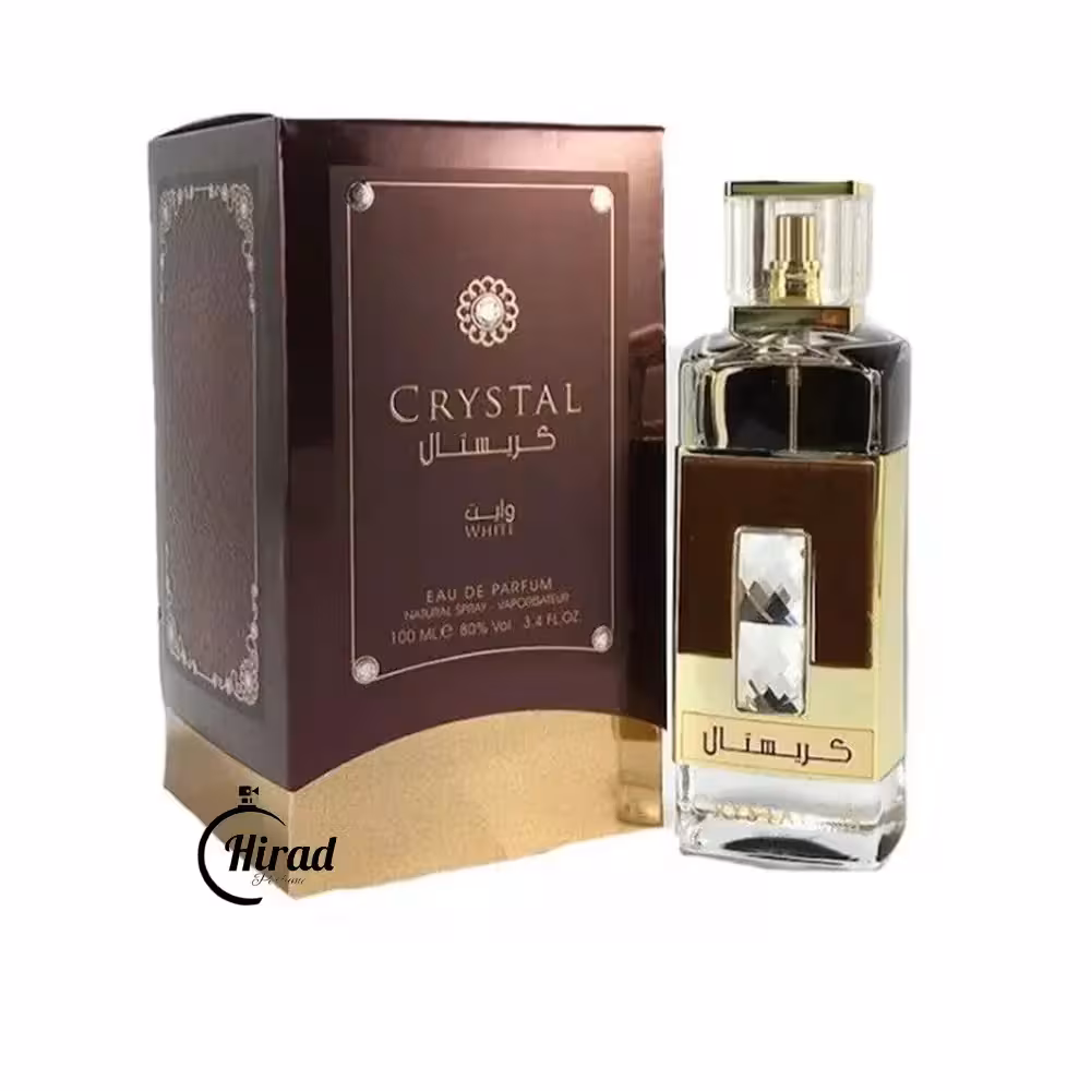 خرید عطر ادکلن زنانه کریستال سواروفسکی ارض الزعفران - هیراد پرفیوم