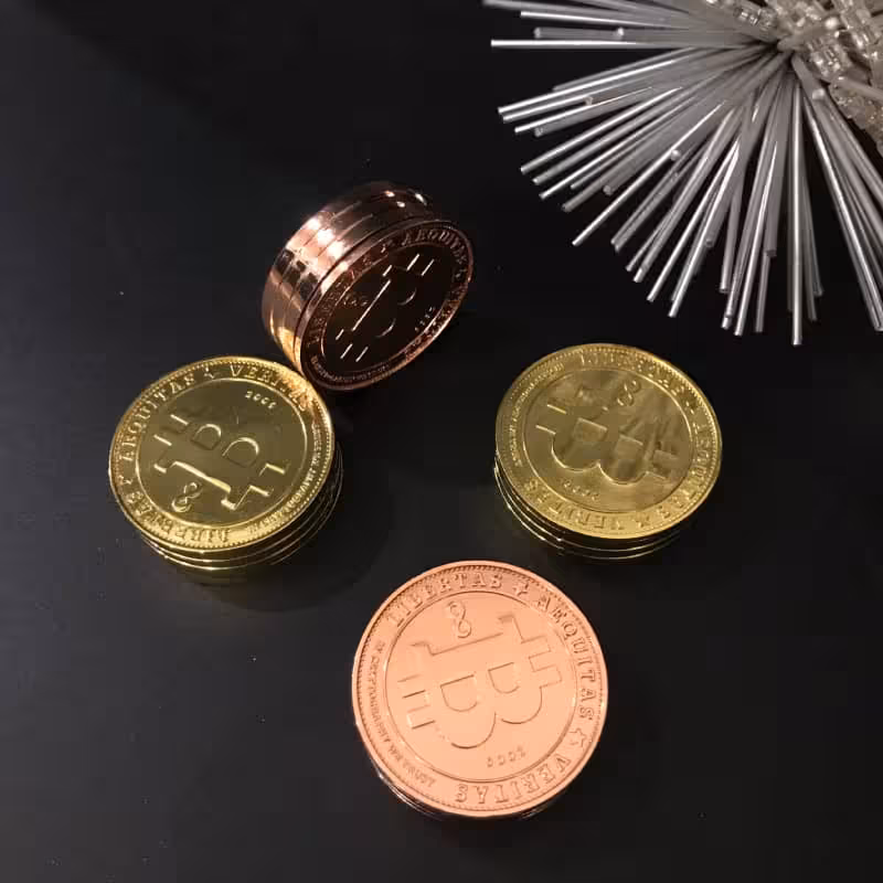 فندک طرح سکه بیت کوین